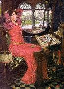 John William Waterhouse I am half sick of shadows said the lady of shalott oil